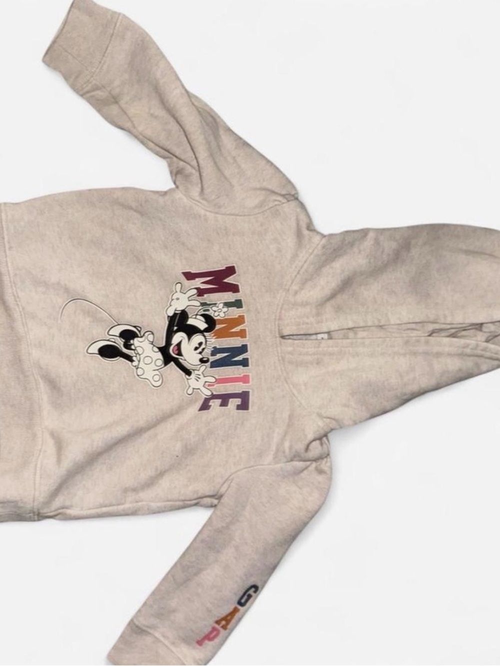 Baby Gap Disney Minnie Mouse Hoodie Girls 18-24 Months Pullover Sweatshirt